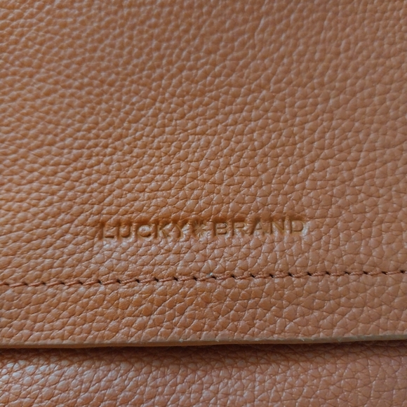 Lucky Brand Orange Crossbody Bag Pre-Loved Excellent Condition - Picture 3 of 11
